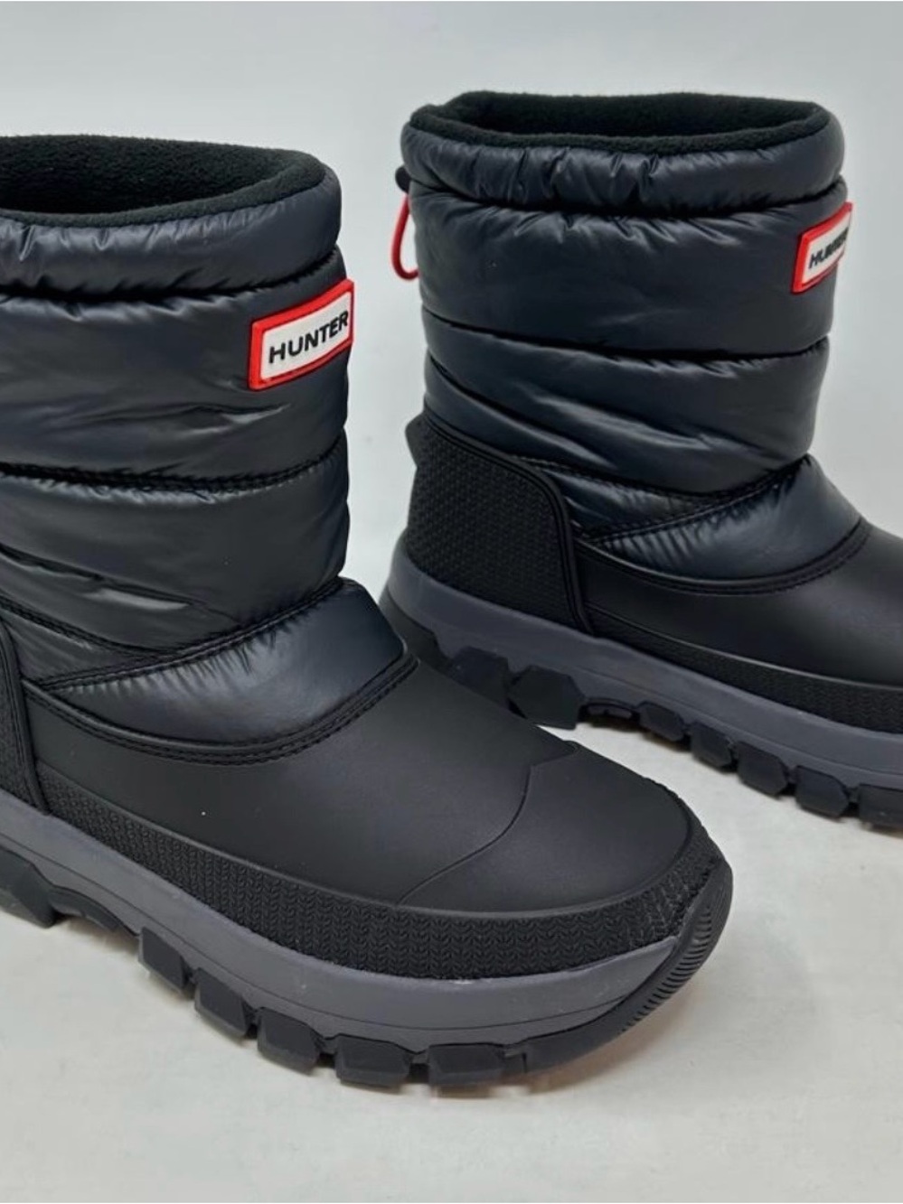 Hunter Boots Intrepid Quilted Short Snow Boot Size 7 - New in box